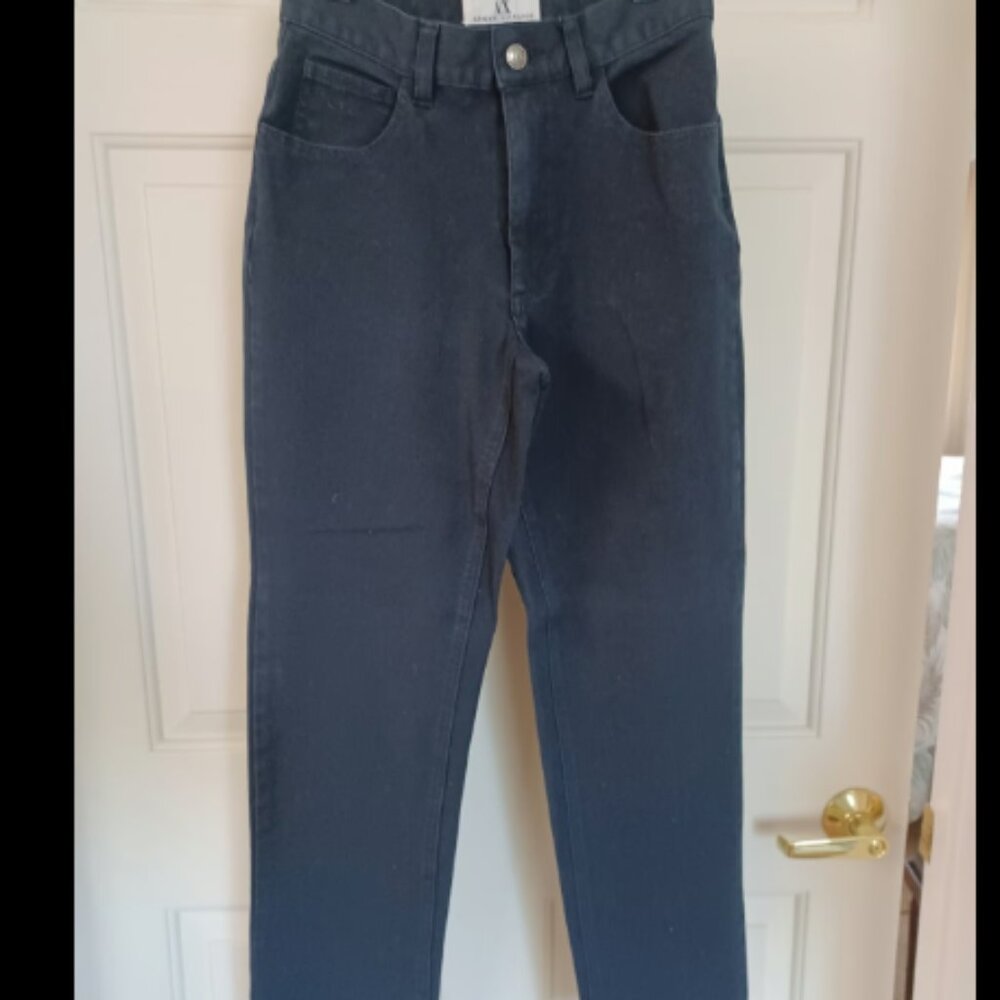Auth. Armani Exchange Navy Blue pants / jeans SZ 6